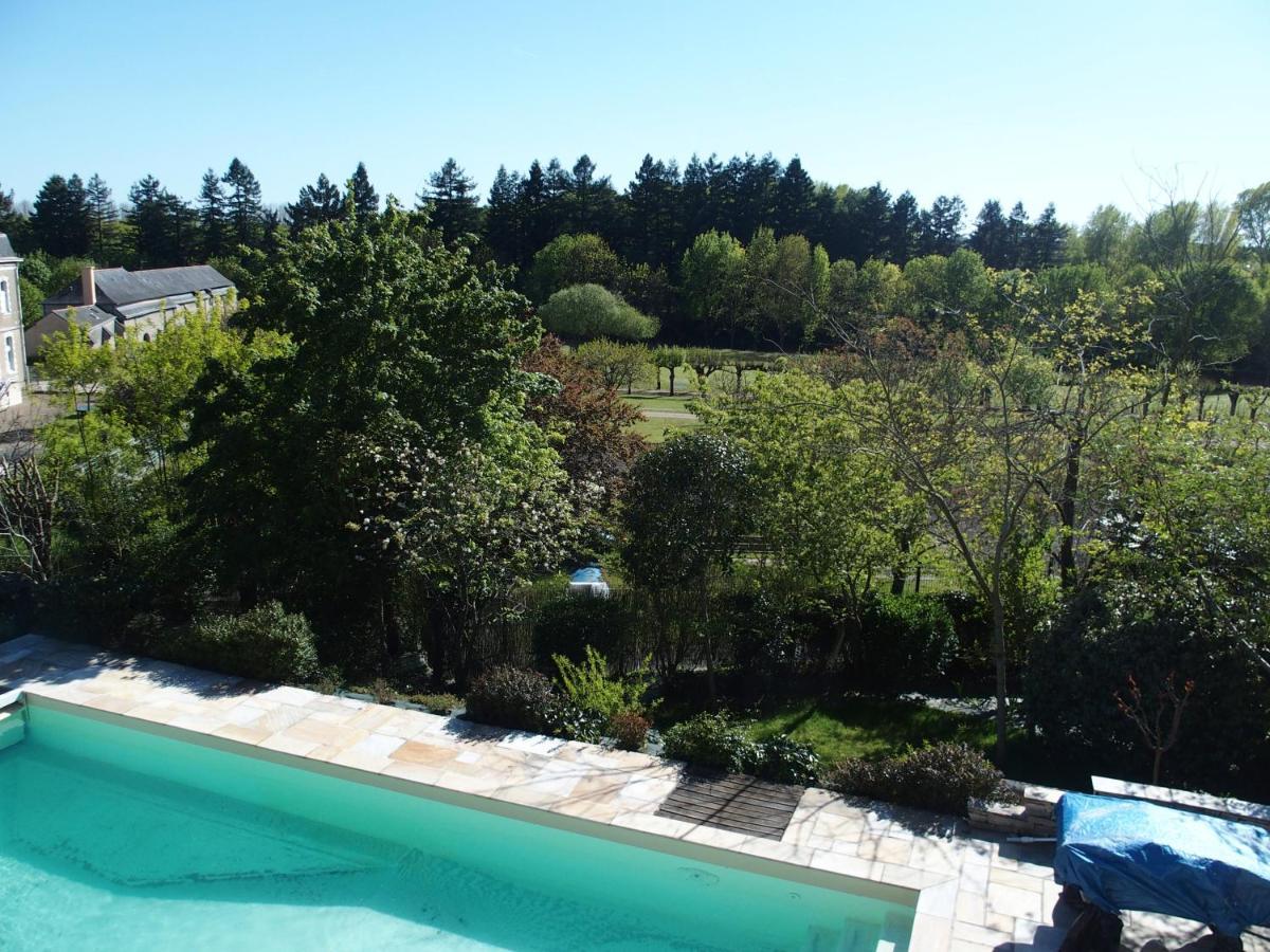 Maison Piscine Angers Exteriér fotografie